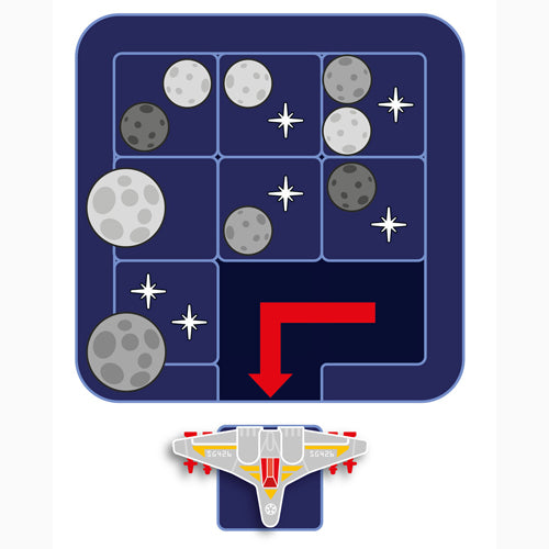 Asteroid Escape Logic Game Smart Games
