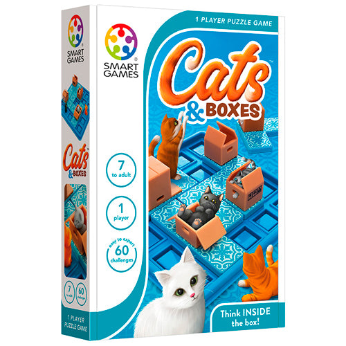 Cats And Boxes Logic Game Smart Games
