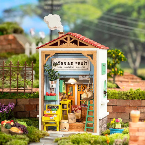 Morning Fruit Store Miniature House Rolife Robotime DS009