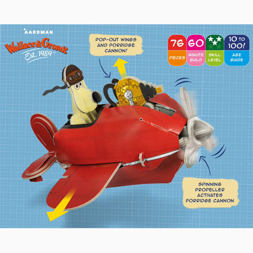 Wallace and Grommit Sidecar Plane Kit