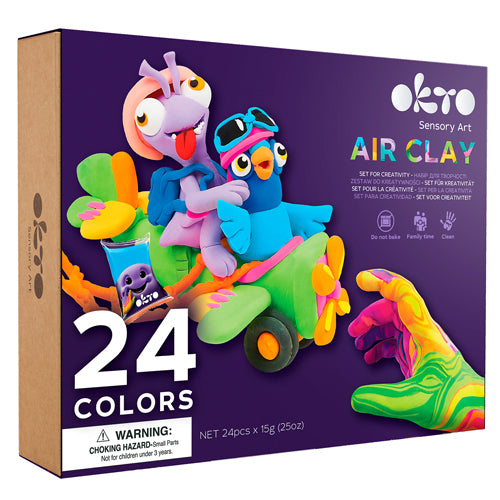 Okto Air Clay 24 Colours Baby Republic