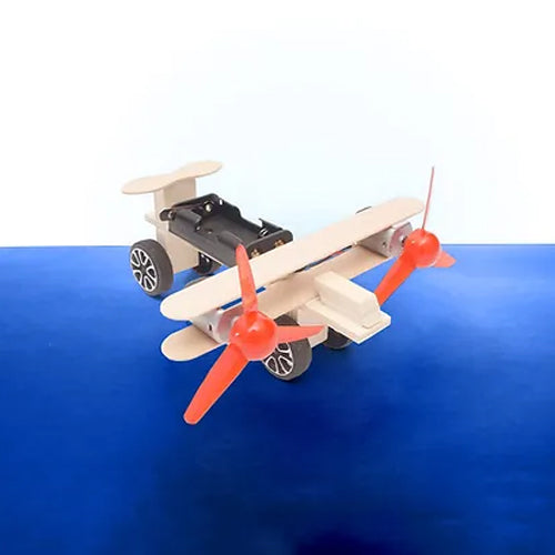 Wooden Biplane Model Kit