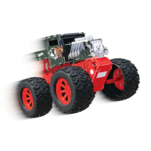 Hot Wheels Pull-back 4x4 Monster Truck Kit Bladez Toyz Maker Kitz Bone Shaker Whirligig Toys