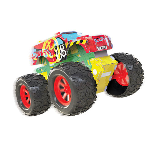 Hot Wheels Pull-back 4x4 Monster Truck Kit Bladez Toyz Maker Kitz Demo Derby  Whirligig Toys