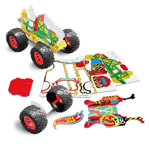 Hot Wheels Pull-back 4x4 Monster Truck Kit Bladez Toyz Maker Kitz Demo Derby  Whirligig Toys