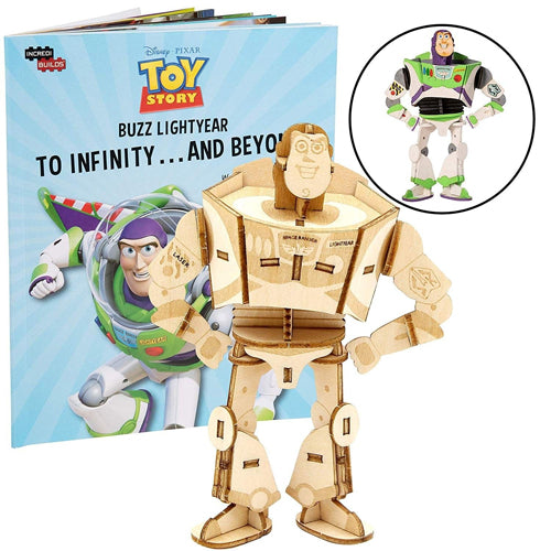 Incredibuild Toy Story Buzz Lightyear Wooden Model