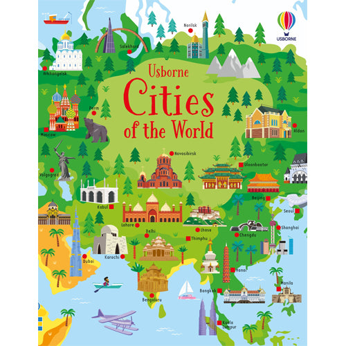 Usborne Book and Jigsaw Cities of the World