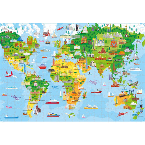 Usborne Book and Jigsaw Cities of the World