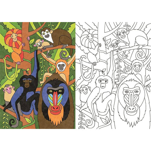 Buster Books 'Brilliant Copycat Colouring'.