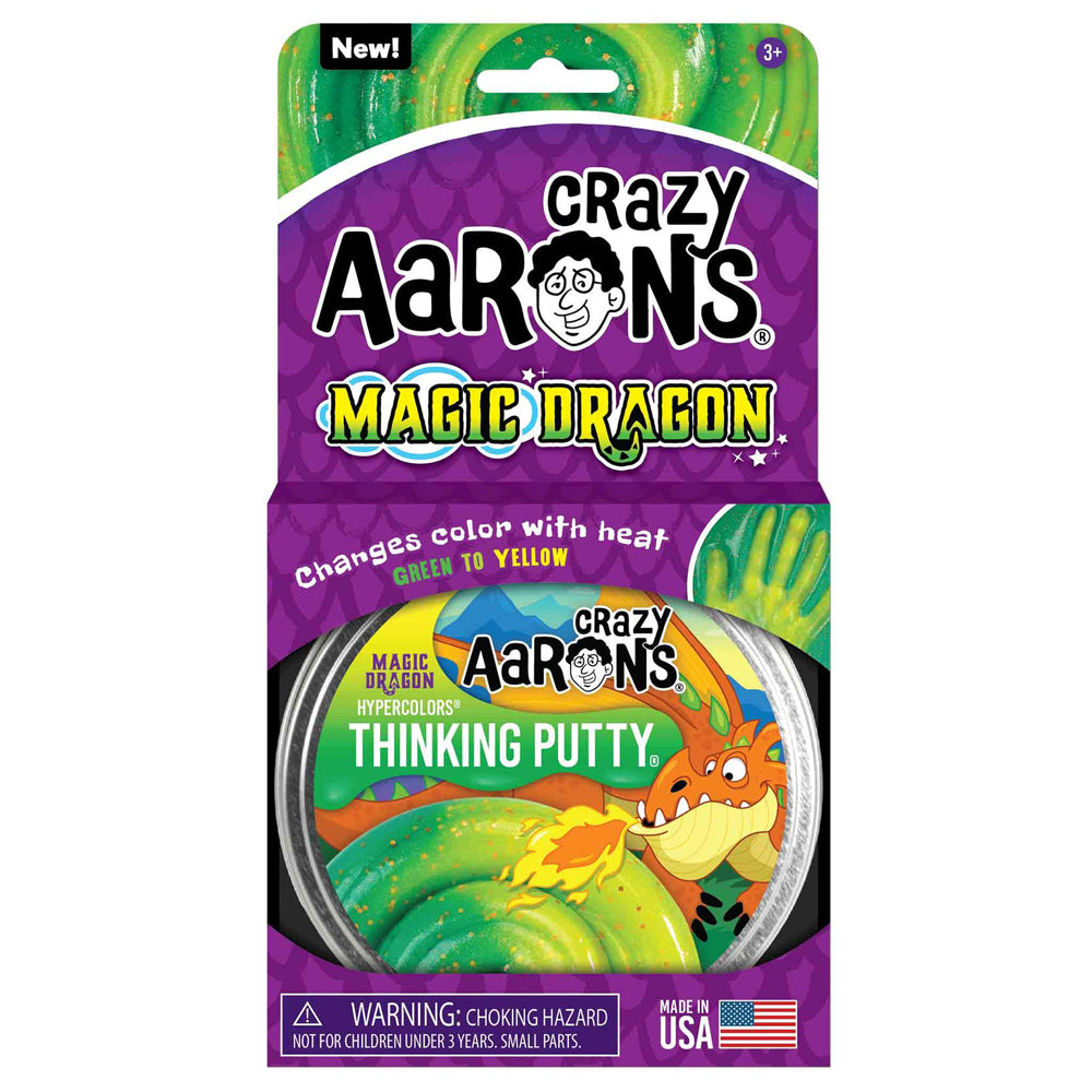 Crazy Aaron's Thinking Putty Magic Dragon Hypercolor 