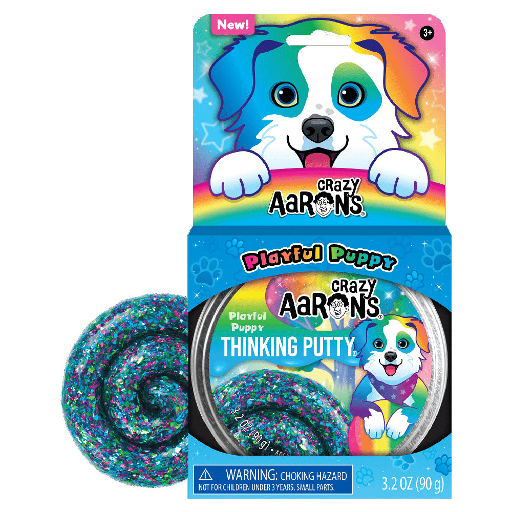 Crazy Aaron's Thinking Putty Playful Puppy