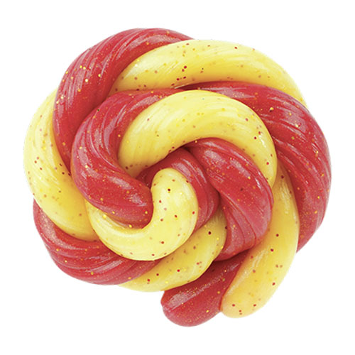 Crazy Aaron's Thinking Putty Ketchup and Mustard Mini putty on a white background Whirligig Toys