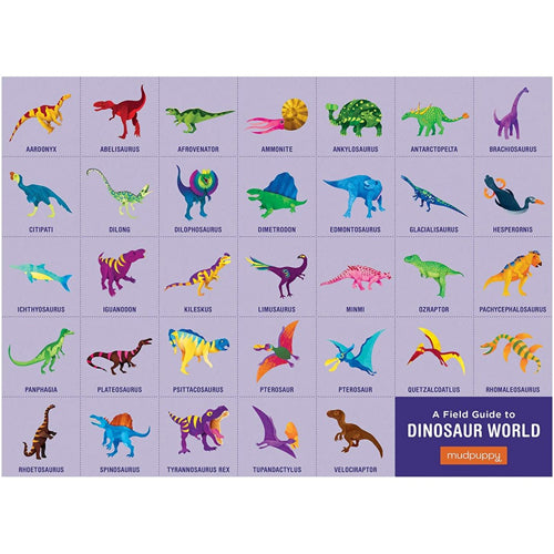 Dinosaur World 80 Piece Jigsaw Mudpuppy