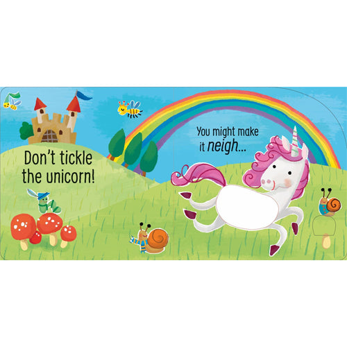 Usborne Don't Tickle The Unicorn Touchy-feely sounds