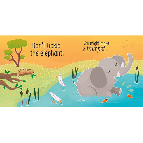 Usborne Don't Tickle The Elephant Touchy-Feely Sounds