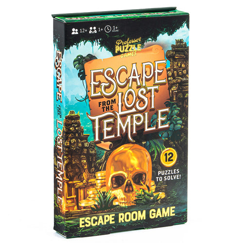 Escape from the Lost Temple Game Professor Puzzle