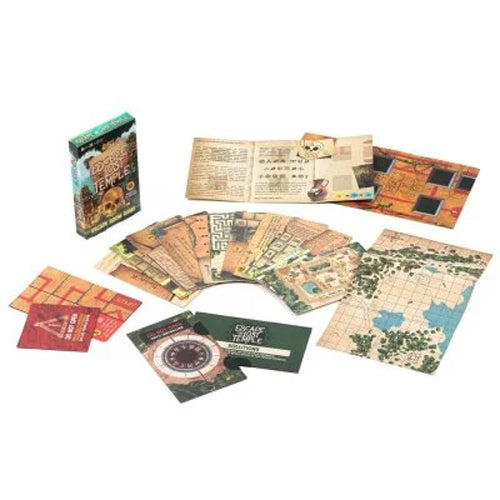 Escape from The Lost Temple Professor Puzzle Escape Room Game