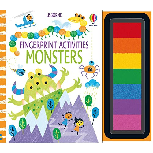 Usborne Fingerprint Activities Monsters