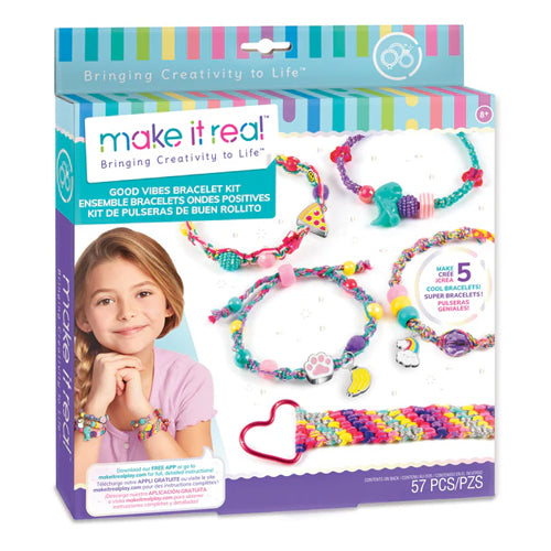 Good Vibes Bracelet Kit Make It Real Whirligig Toys