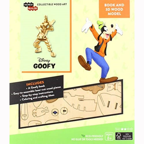 Incredibuilds Goofy Wood 3D Model