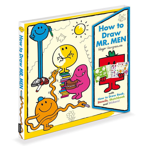 Book titled 'How to Draw Mr. Men' Roger Hargreaves