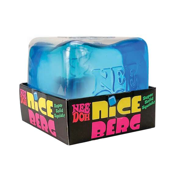 Blue Needoh Nice Berg in packaging on a white background Schylling Whirligig Tous 