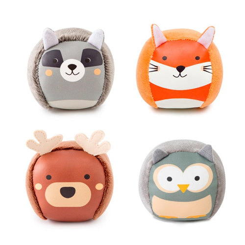 Little Big Friends DooBalls Roly Poly Soft Animal Balls Forest
