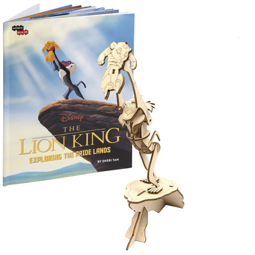 Incredibuilds Lion King 3D Wood Model