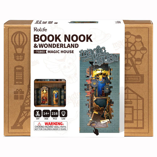 Rolife Book Nook Magic House TBG03