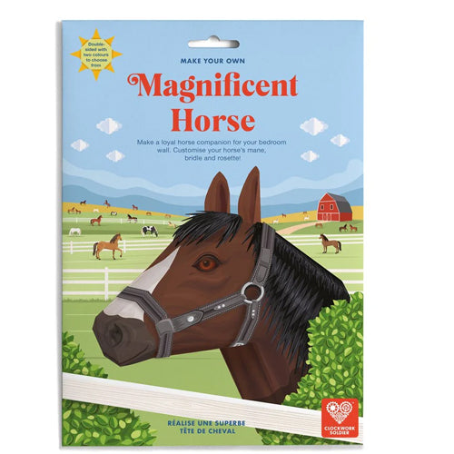 Clockwork Soldier Magnificent Horse Paper Model