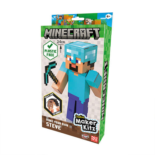 Minecraft Steve – Build Your Own Figure | Bladez | Whirligig Toys