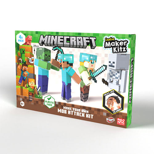 Minecraft Creative Maker Kit packaging on a white background