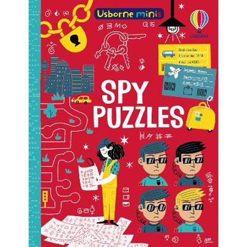 Usborne Mini Spy Puzzles Book