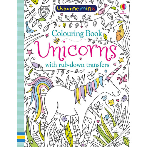 Usborne Mini Unicorns Colouring Book