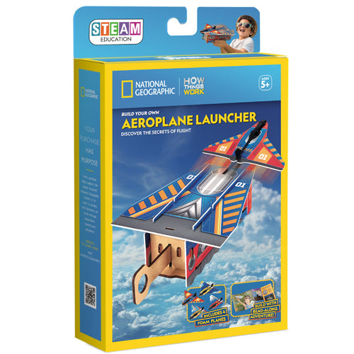 National Geographic Aeroplane Launcher STEAM Education How Things Work