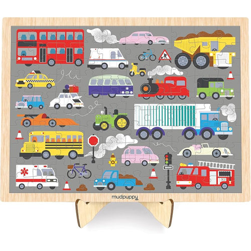 On The Move Wooden 100 Piece Jigsaw Mudpuppy