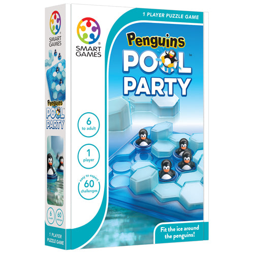 Penguin Pool Party Smart Games Logic Game 1 Player Puzzle Game