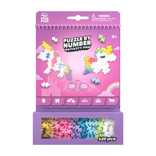 Plus Plus Activity Pad Puzzle B Number Fairytale