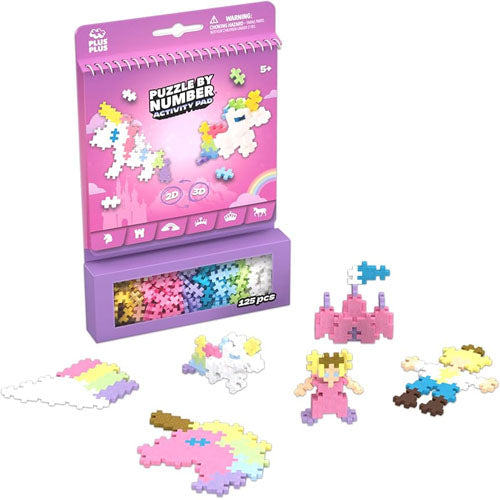 Plus Plus Activity Pad Puzzle B Number Fairytale