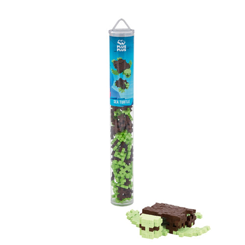 Plus Plus Sea Turtle 100 Pieces Tube