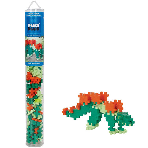 Plus Plus Stegosaurus 100 Bricks Tube