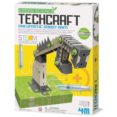 Pneumatic Robot Arm Techcraft Green Science