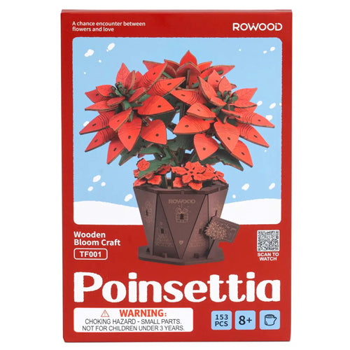 Robotime Wooden Poinsettia TF001