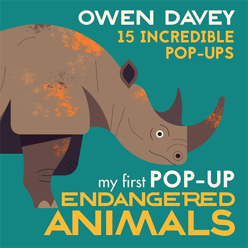 Owen Davey 15 Incredible Pop-Ups Endangered Animals