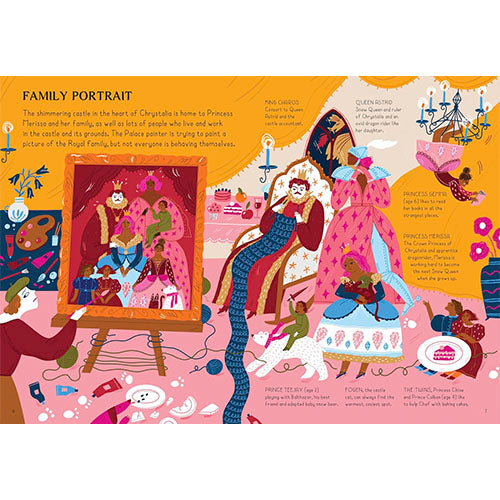 Quarto Magical 3D Princess Castle to press out and make