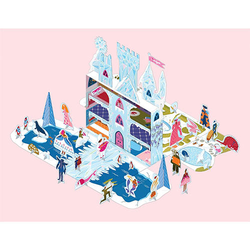 Quarto Magical 3D Princess Castle to press out and make