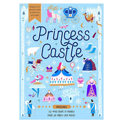 Quarto Magical 3D Princess Castle to press out and make