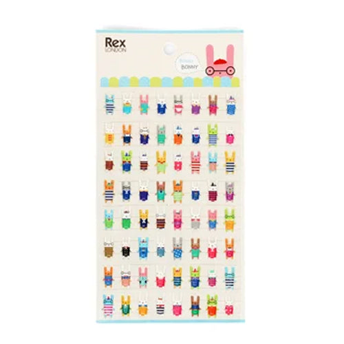 Rex London Bonny Bunny Puffy Stickers