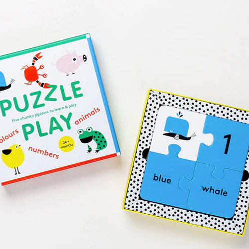Puzzle Play Laurence King Five Chunky Jigsaws
