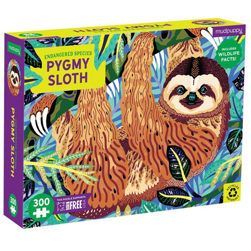 Pygmy Sloth 300 Piece Jigsaw Mudpuppy